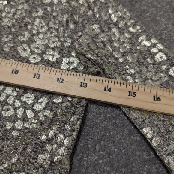 Art Class Metallic Gold Dress Girls Size 7 8 Cheetah Print - Picture 7 of 8